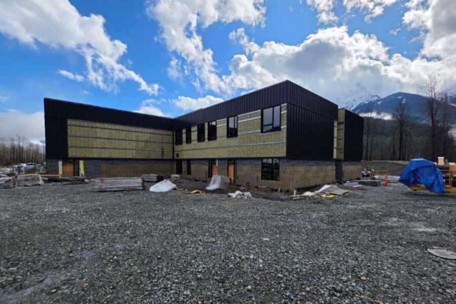 Exterior construction image of École La Vallée