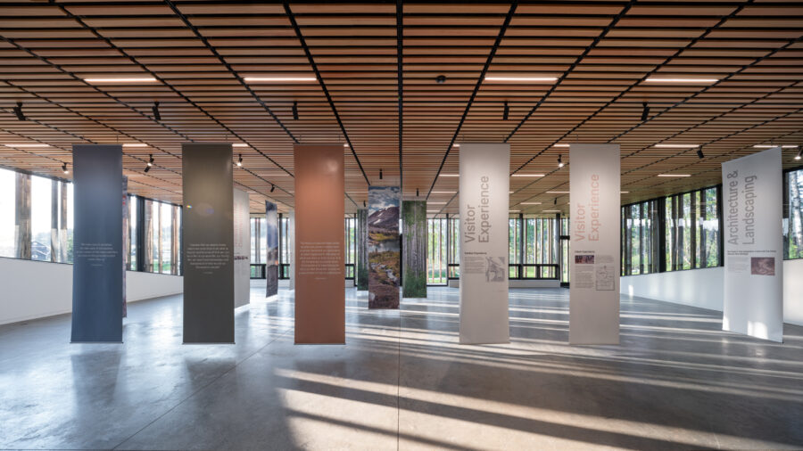 Northern Secwepemc Cultural Centre Interior Completed Image