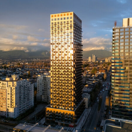 5055 Joyce Street Completed Exterior Aerial Image