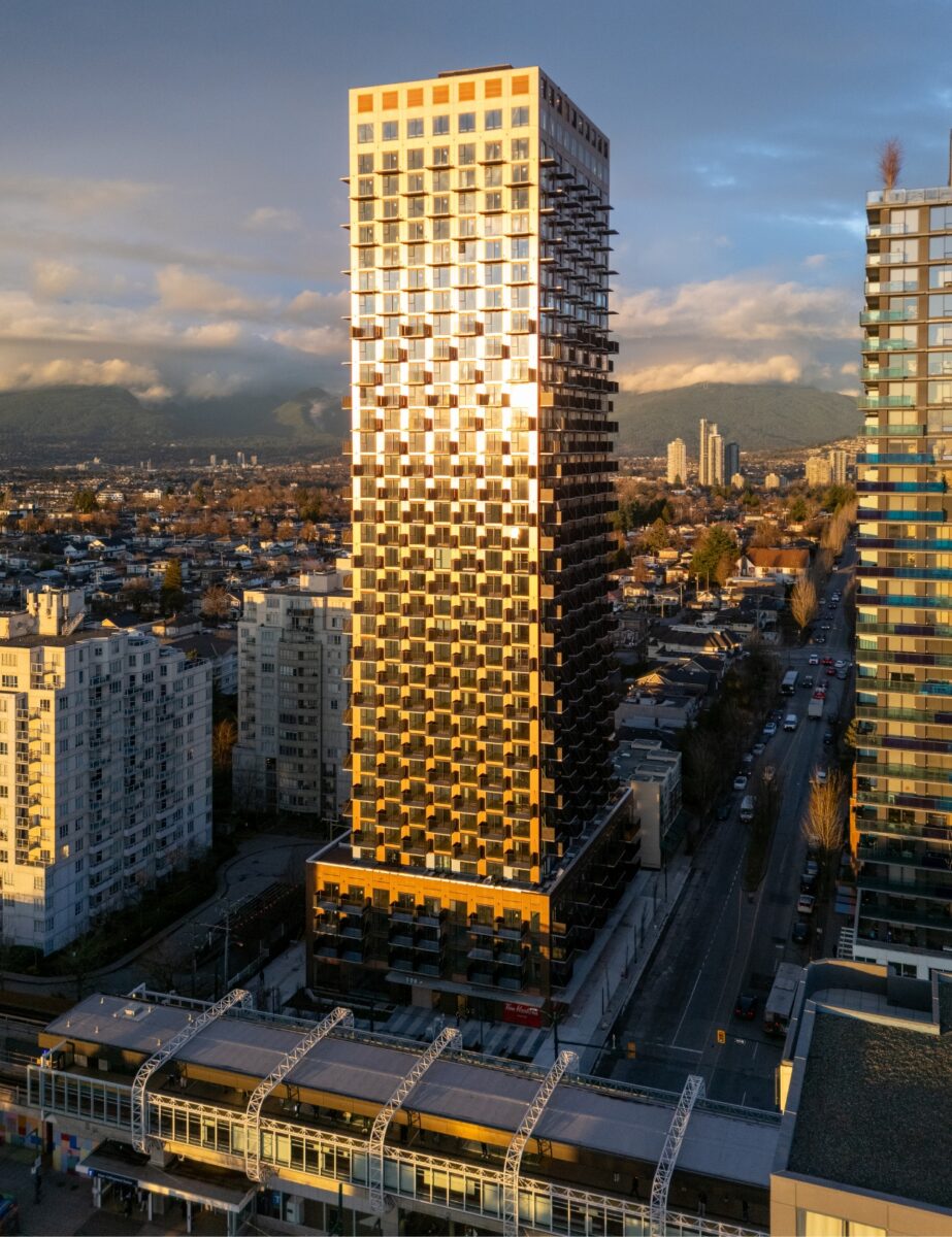 5055 Joyce Street Completed Exterior Aerial Image