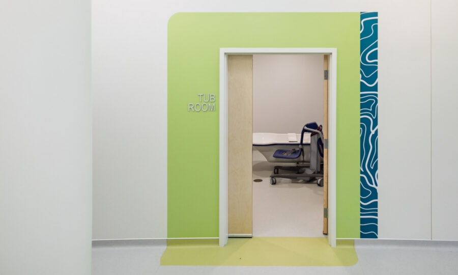 Tub Room at Driftpile Healthcare Centre