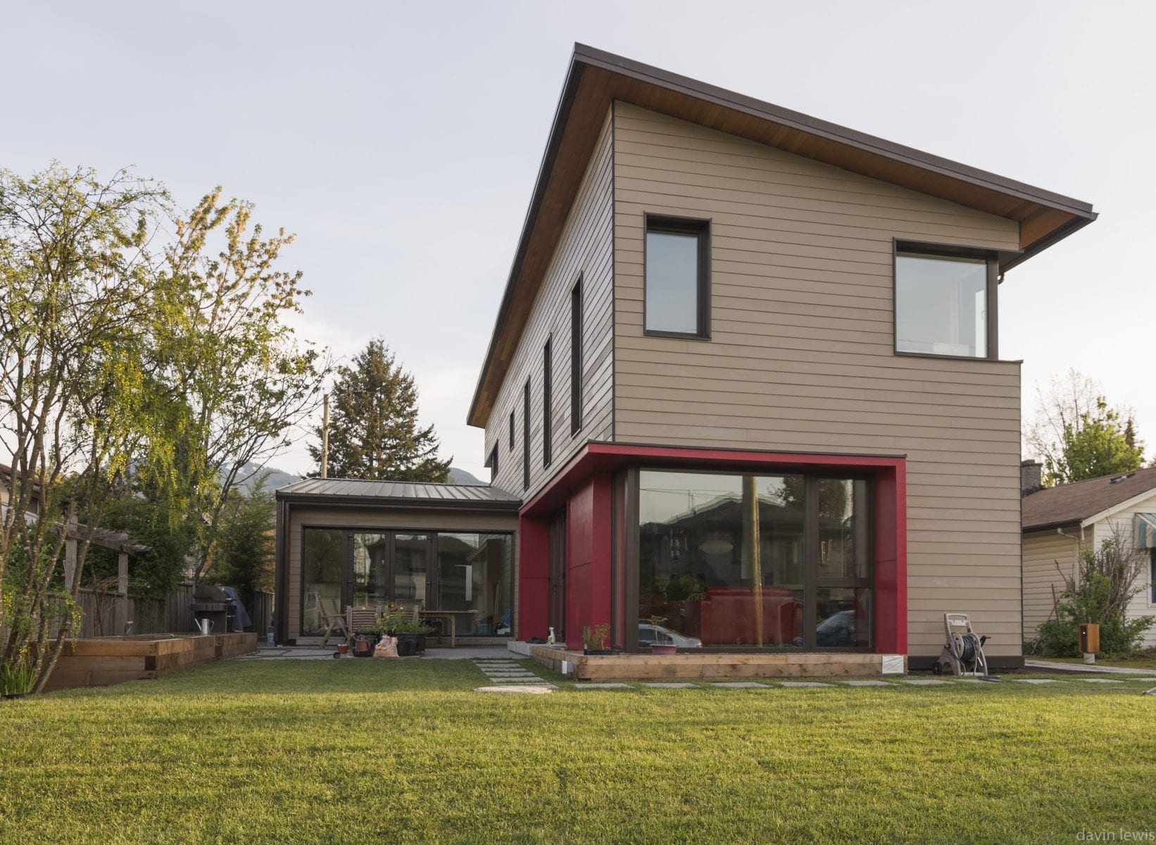 Exterior image of East 10th Passive House