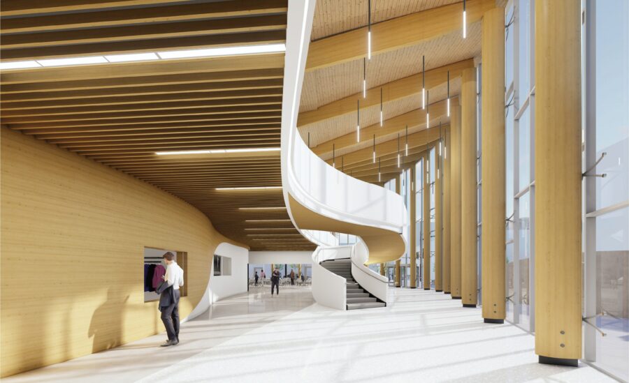 Kamloops Centre for the Arts interior Render