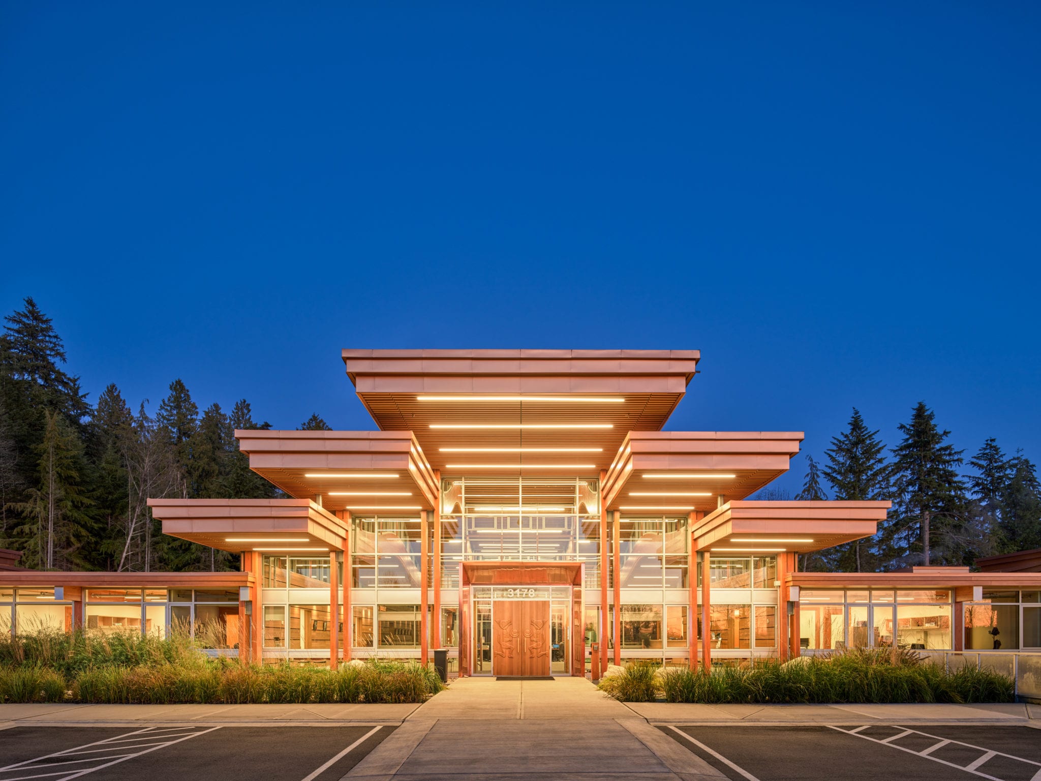 Tsleil-Waututh Administration + Health Centre; Credit Andrew Latreille