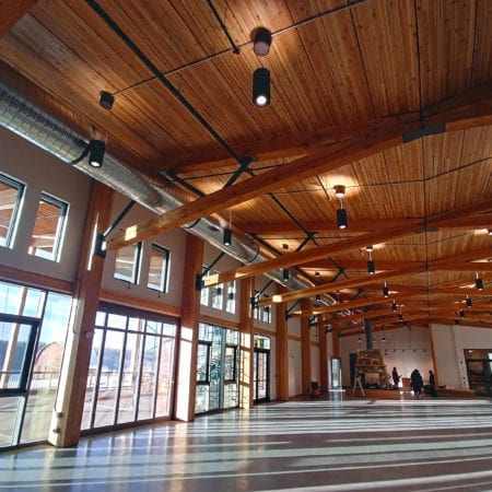 Metis Crossing Gathering Centre Construction Interior - Fast + Epp