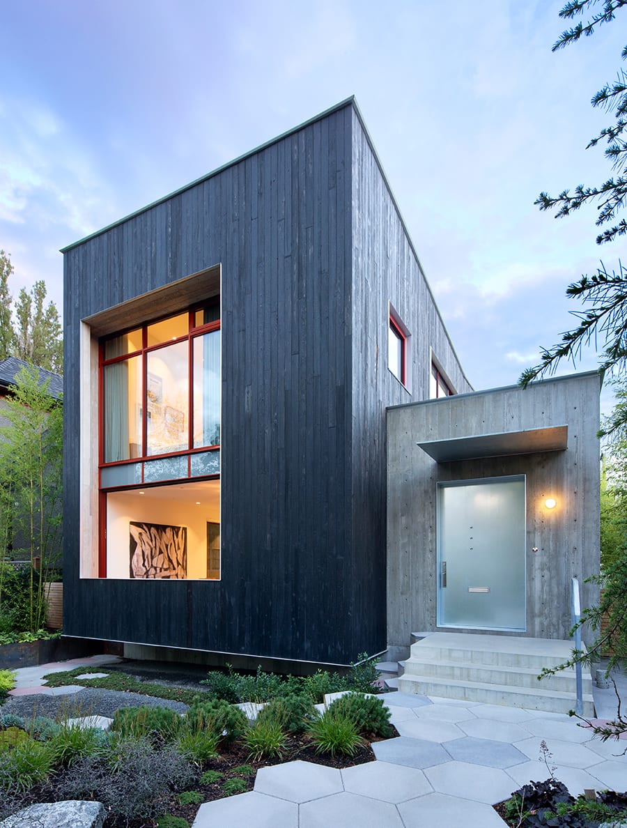 Exterior of Rough House in Vancouver, BC - Fast + Epp; Photo by Measured Architecture