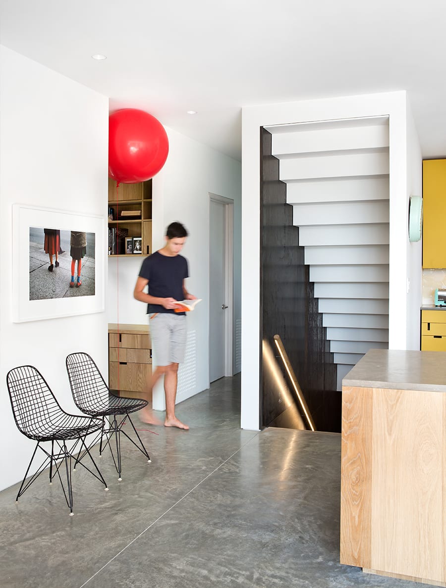 Interior of Rough House in Vancouver, BC - Fast + Epp; Photo by Measured Architecture