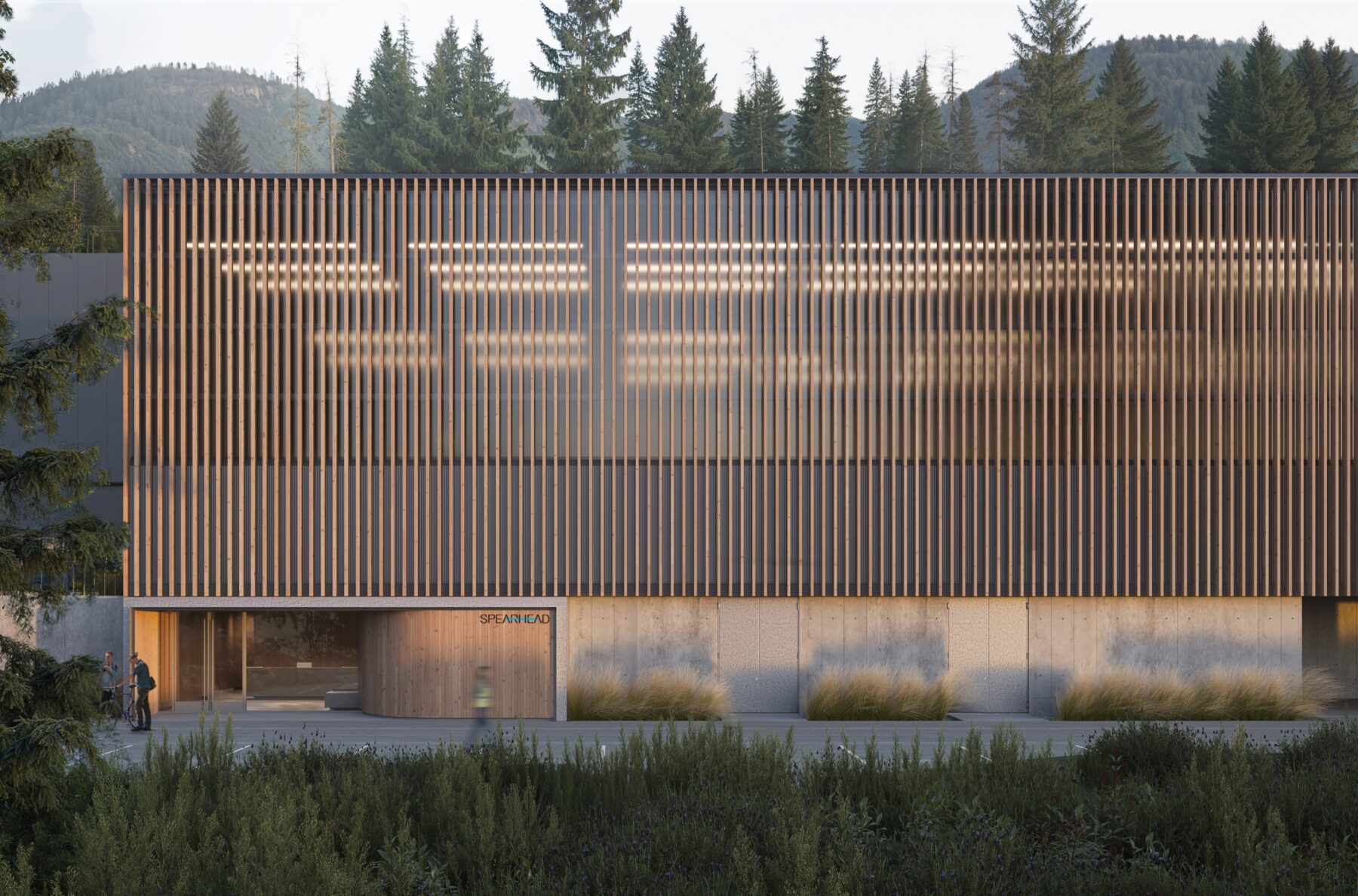 Spearhead Facility Expansion exterior rendering