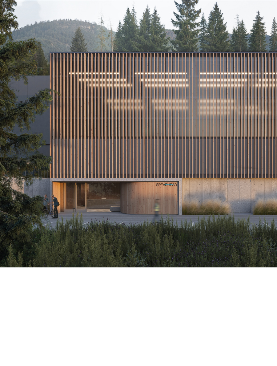 Spearhead Facility Expansion exterior rendering