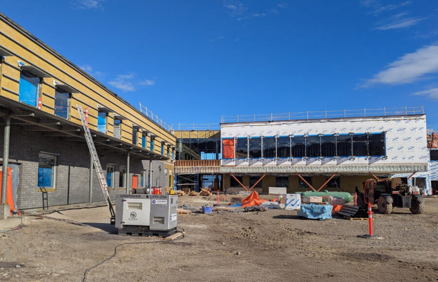 George Pringle Secondary Construction Image of exterior of the building