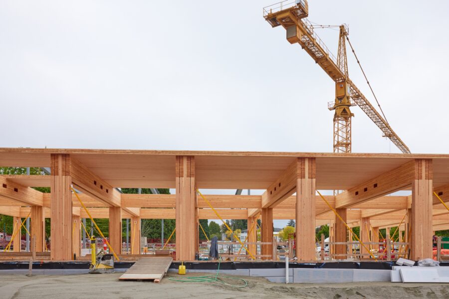 Marpole Community Centre Construction image